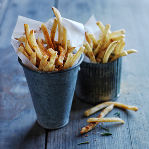 Air-Fried Seasoned French Fries