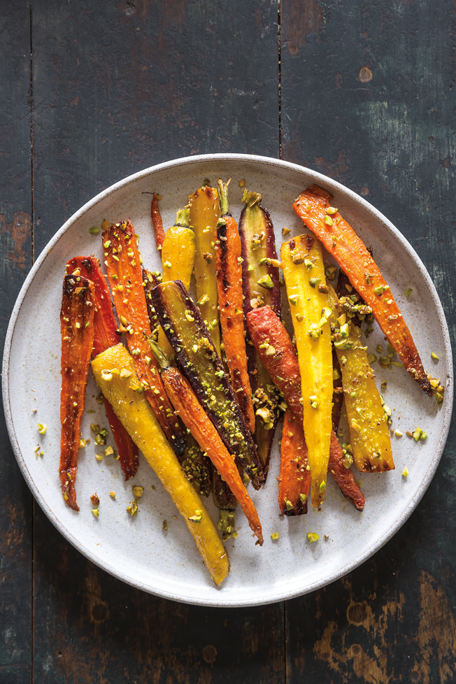 Roasted Carrots with Fennel and Pistachios Recipe | Williams Sonoma Taste