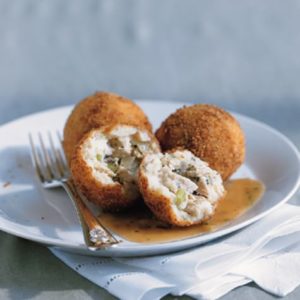 Leftover Turkey Recipes - Turkey Croquettes