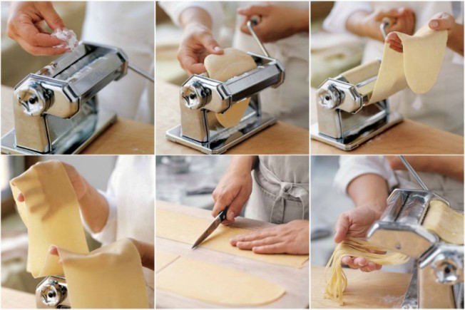 Rolling and Cutting Fresh Pasta