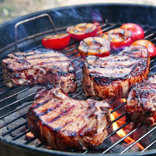 How To Grill Pork Chops Williams Sonoma Taste,Bird Wings Drawing