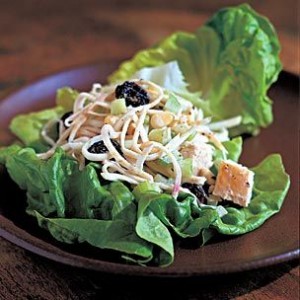 Leftover Turkey Recipes - Turkey Salad with Dried Cherries