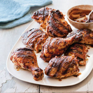 We’ve Already Planned Your Fourth of July Cookout for You Grilled-Chicken-with-Quick-Barbecue-Sauce-300x300