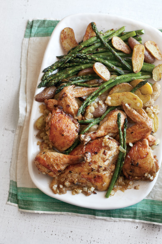 Spice-Scented Roast Chicken and Vegetables