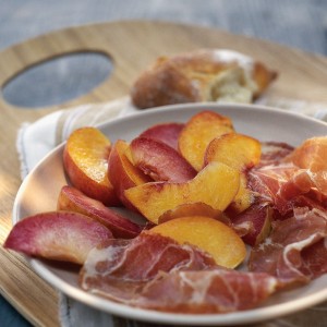 Peaches, Pluots and Coppa