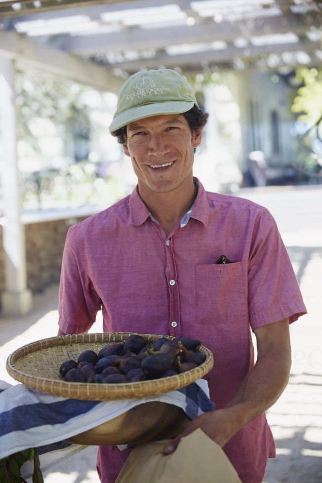 Portrait of Zuriel The Fig Farmer + A140617 Williams Sonoma My Open Kitchen Fall 2014
