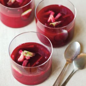 Chilled Beet and Cucumber Soup