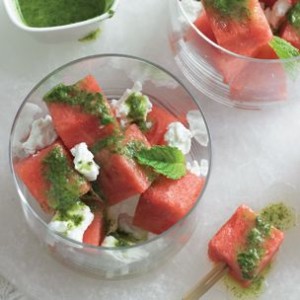 Watermelon, Feta and Mint Salad