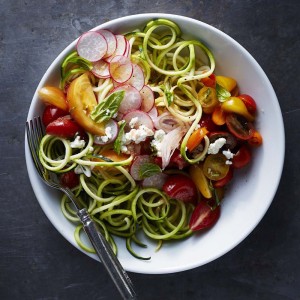 Farmers' Market Salad with Tomato-Basil Vinaigrette