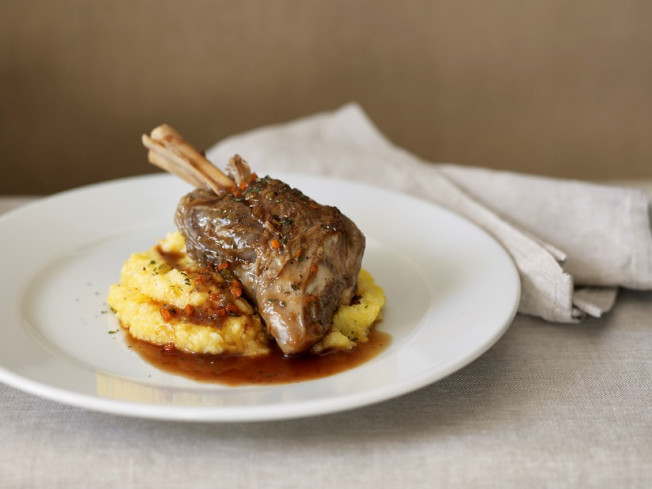 Lamb Shanks Roasted “a la Matignon” + a Webcast with Thomas Keller!