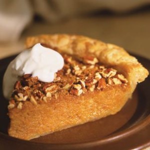 Sweet Potato Pie with Pecan Streusel