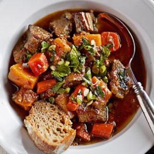 Braised Beef with Autumn Vegetables