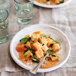 Thai-Style Tofu and Butternut Squash Curry