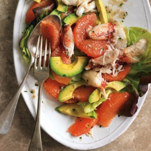 Grapefruit, Avocado & Crab Salad