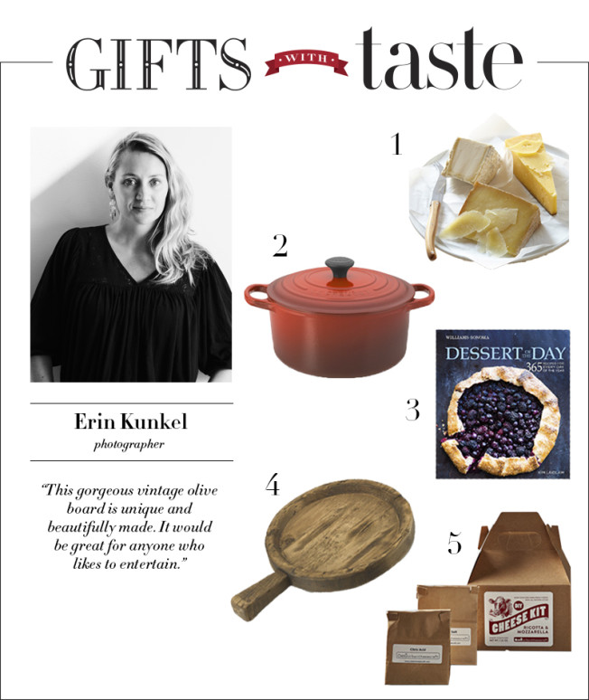 Gifts with Taste: Erin Kunkel, Food Photographer
