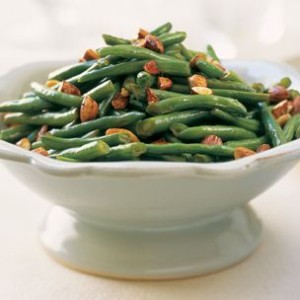 Stir-Fried Green Beans with Tamari Almonds