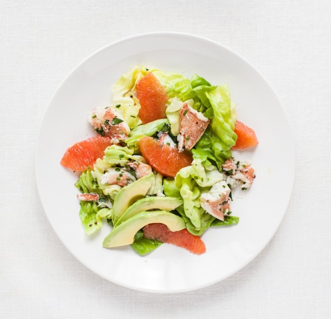 Crab Salad with Grapefruit and Avocado