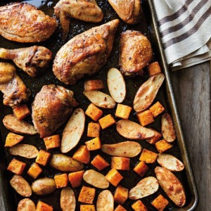Roast Chicken and Vegetables with Fall Spices