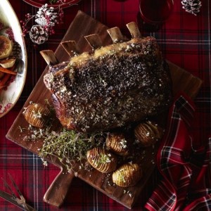 Prime Rib with Herbes de Provence Crust