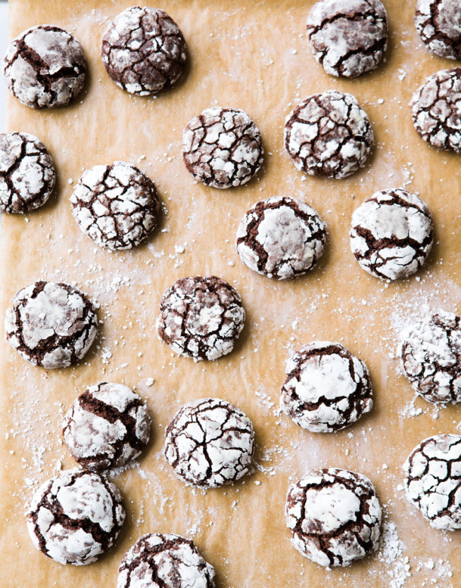 Cookie of the Day: Double-Chocolate Crinkle Cookies