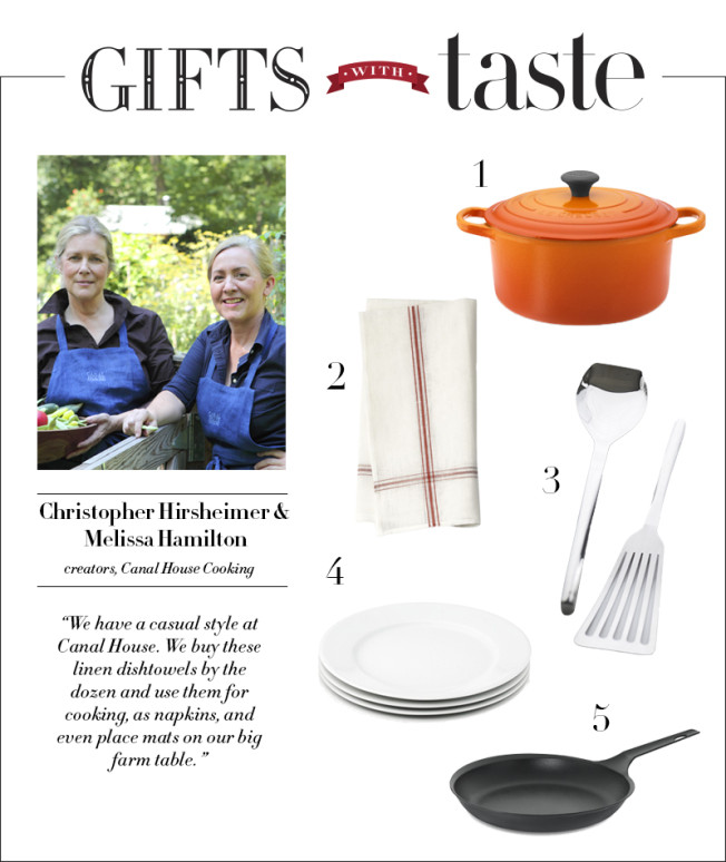Gifts with Taste: Christopher Hirsheimer & Melissa Hamilton, Creators of Canal House