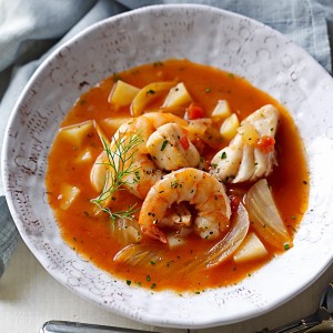 Seafood Stew with Fennel and Tomatoes