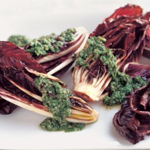 Pan-Grilled Radicchio with Italian-Style Salsa Verde