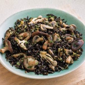 Wild Rice & Mushroom Pilaf