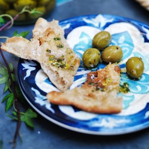 Weekend Project: Flatbread with Olive Oil and Sea Salt