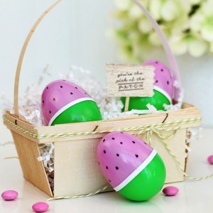 Watermelon Easter Eggs