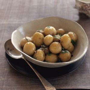 Whole Potatoes with Spring Herbs