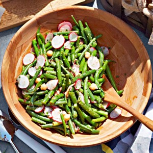 Green Bean Salad with Sweet and Sour Mustard Vinaigrette