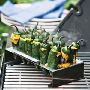 Cheddar and Corn Jalapeño Poppers