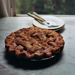 Raspberry Rhubarb Pie