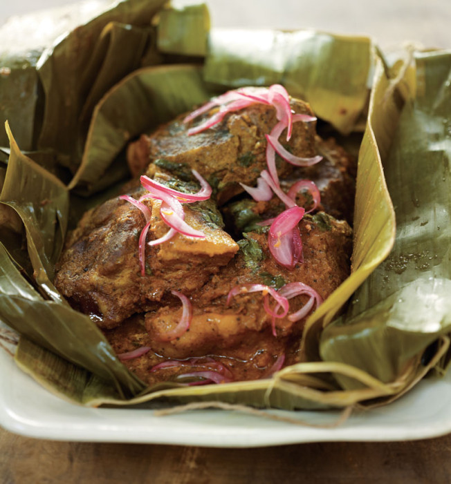 Roasted Pork with Spicy Pickled Onions