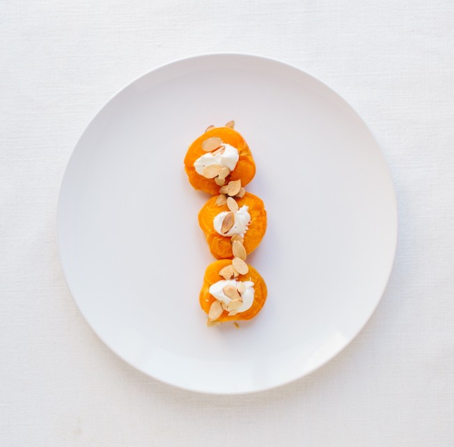 Wine-Poached Apricots