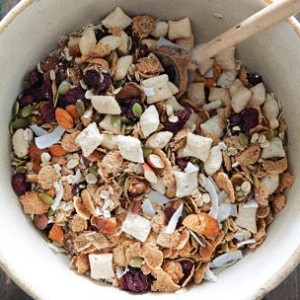 Muesli with Almonds, Coconut and Dried Fruit