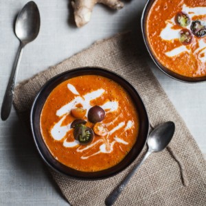 Curry Red Pepper & Tomato Soup