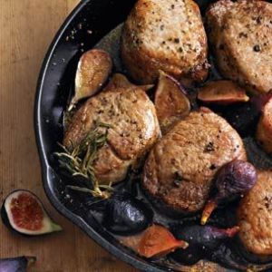 Pork Medallions with Roasted Figs