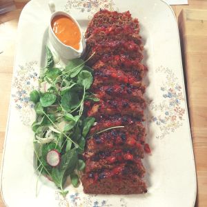 Meatloaf with Tomato Relish