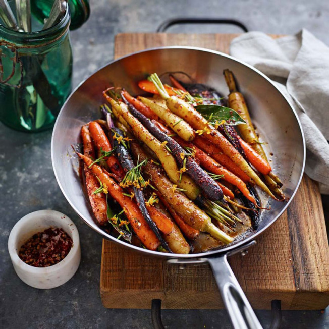 Spiced Roasted Carrots