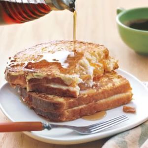 Cheese-and-Marmalade French Toast Sandwiches