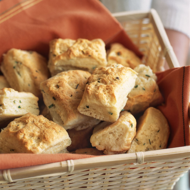 Buttermilk and Chive Biscuits
