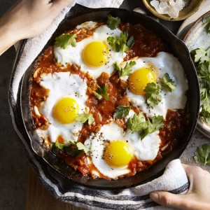 Eggs Baked in Tomato Paprika Sauce
