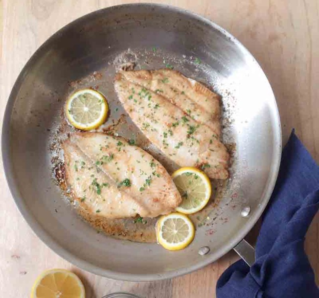 Sole with Butter and Lemon