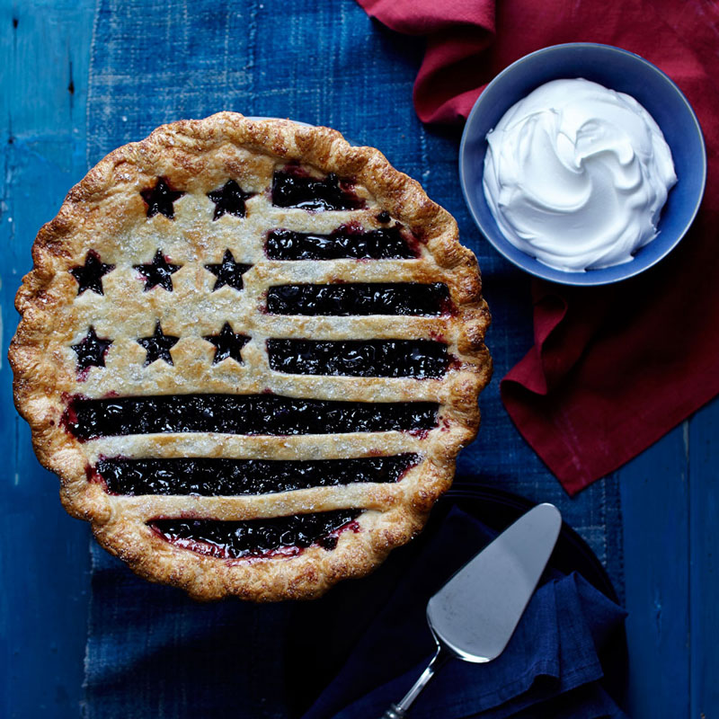 All-American Blueberry Pie