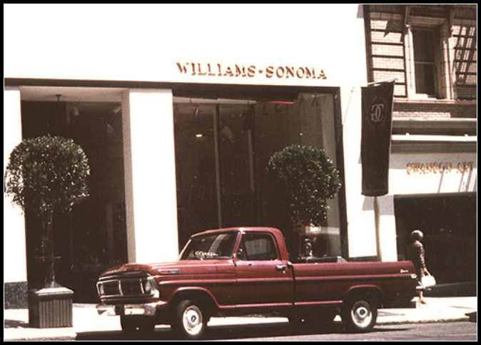 Sutter St. Store in the 1950s with Truck