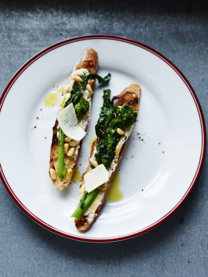 Broccoli Rabe Crostini