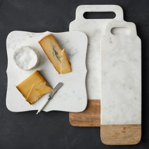 Marble and Wood Cheese Boards