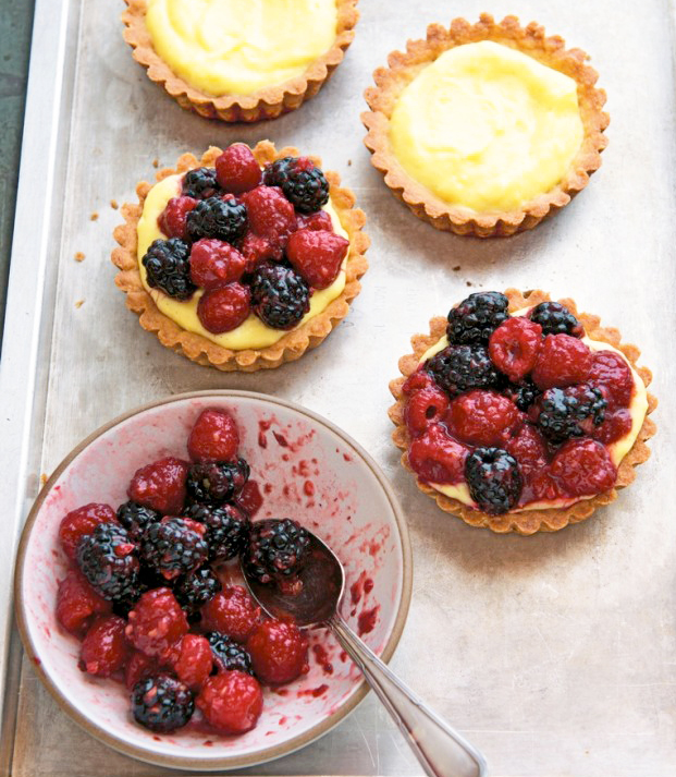 Berry-Cream Tartlets